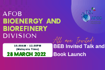 AFOB BIOENERGY AND BIOREFINERY INVITED TALK AND BOOK LAUNCH

