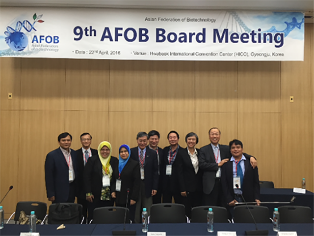 9th AFOB Board Meeting (2016), Gyeongju, South Korea