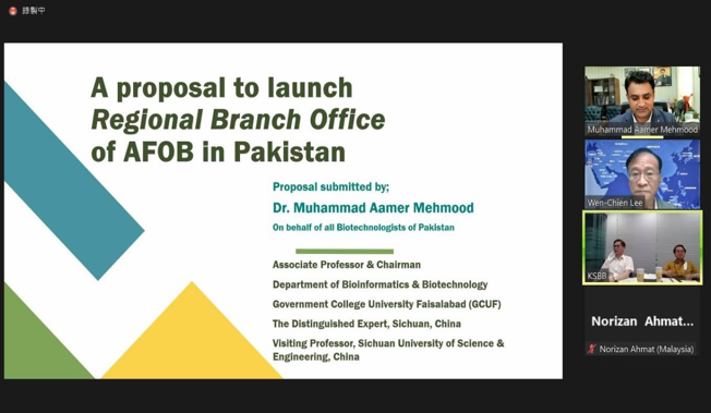 Presentation at the 17th AFOB Board Meeting